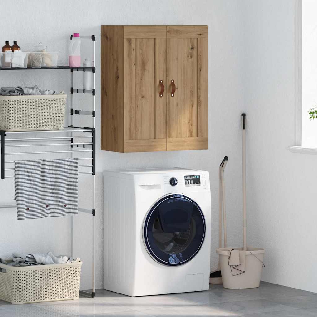 Meuble mural Chêne artisanal 69,5 x 34 x 90 cm - XIOS