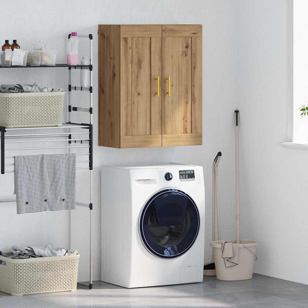 Meuble mural Chêne artisanal 69,5 x 34 x 90 cm - XIOS