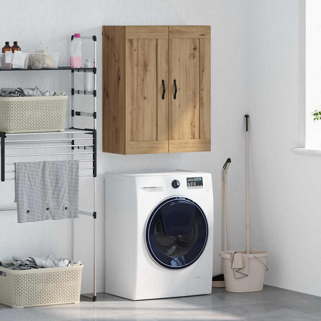 Meuble mural Chêne artisanal 69,5 x 34 x 90 cm - XIOS