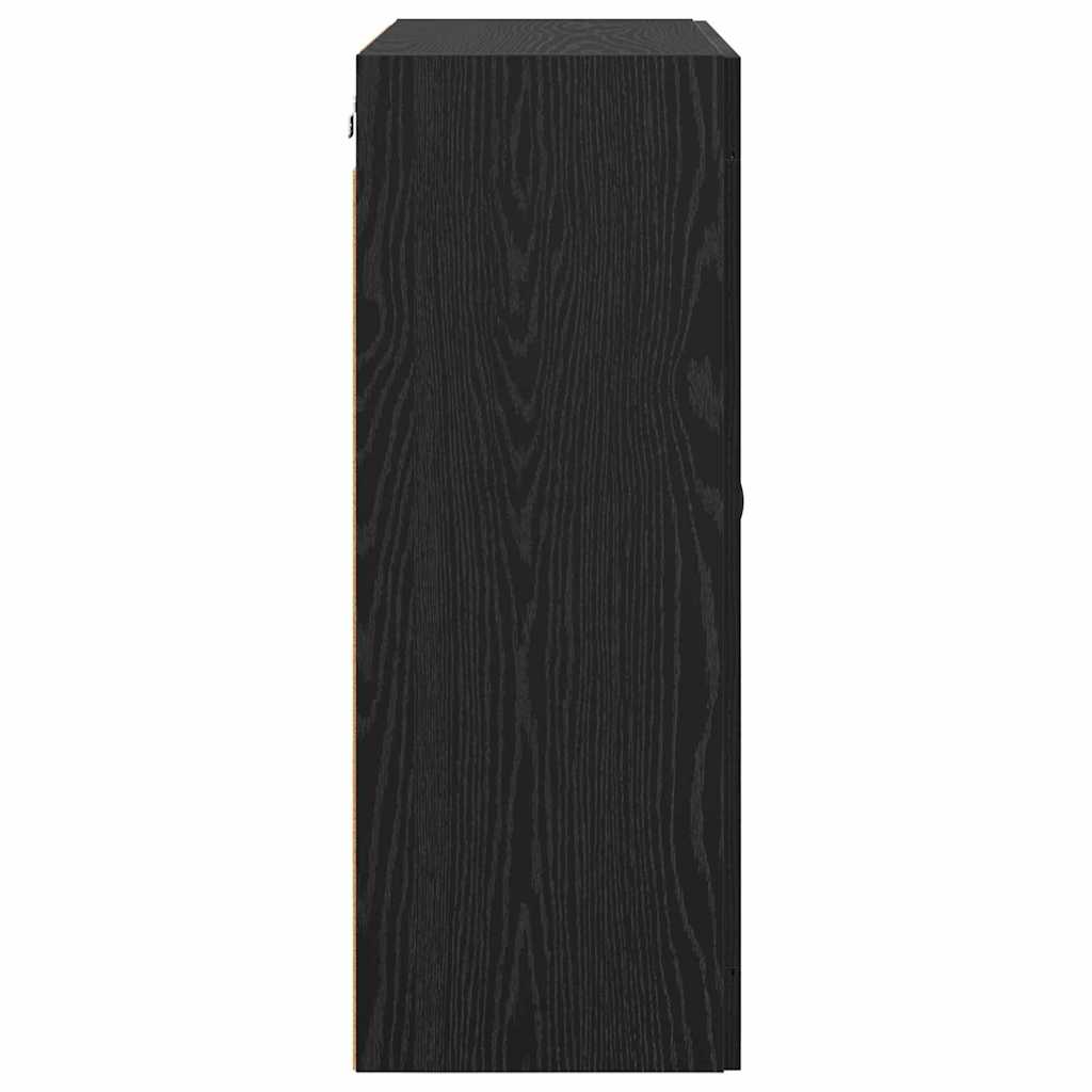 Meuble mural Chêne noir 69,5 x 34 x 90 cm Bois d'ingénierie - XIOS