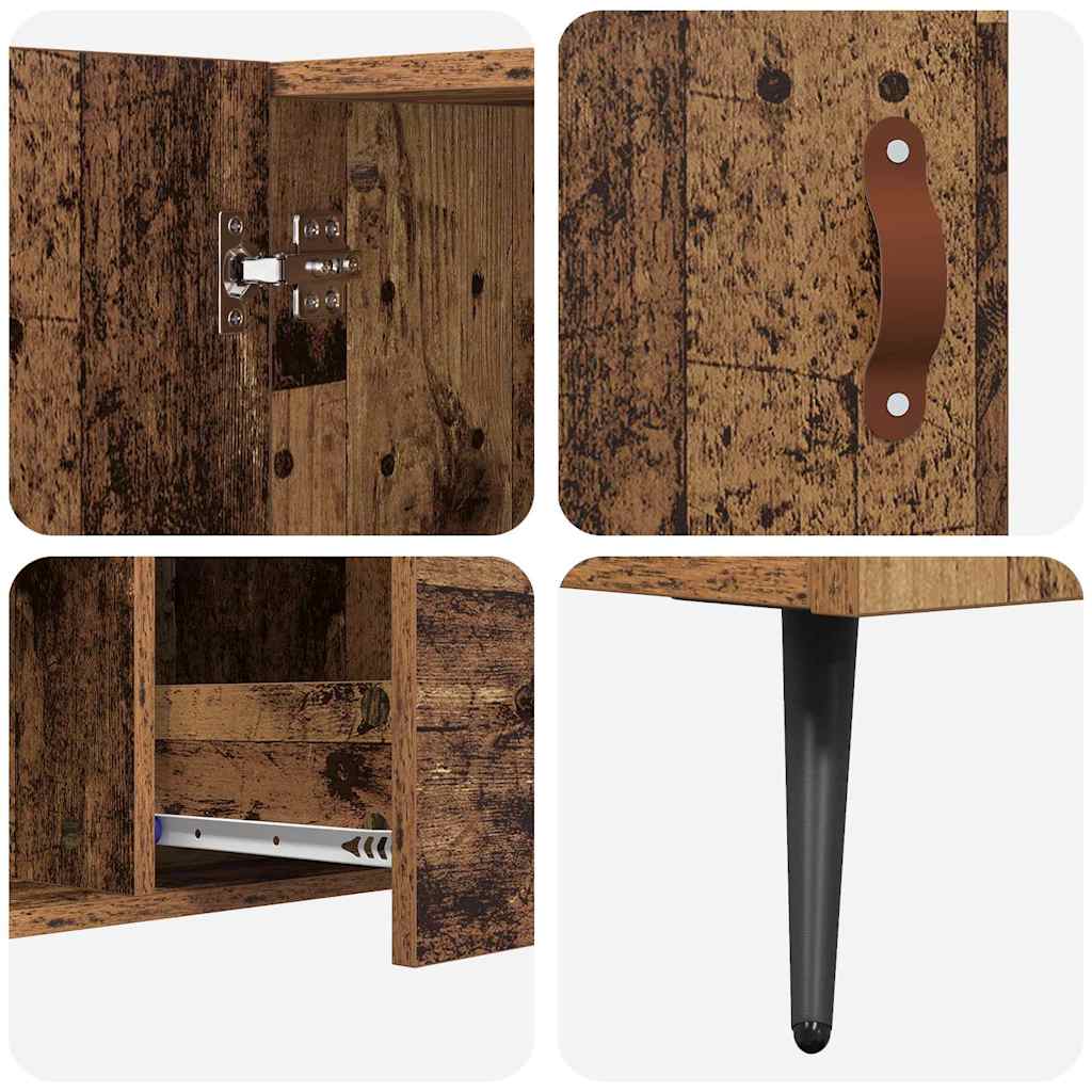 Buffet Bois Ancien 100 x 36 x 60 cm Bois d'ingénierie - XIOS