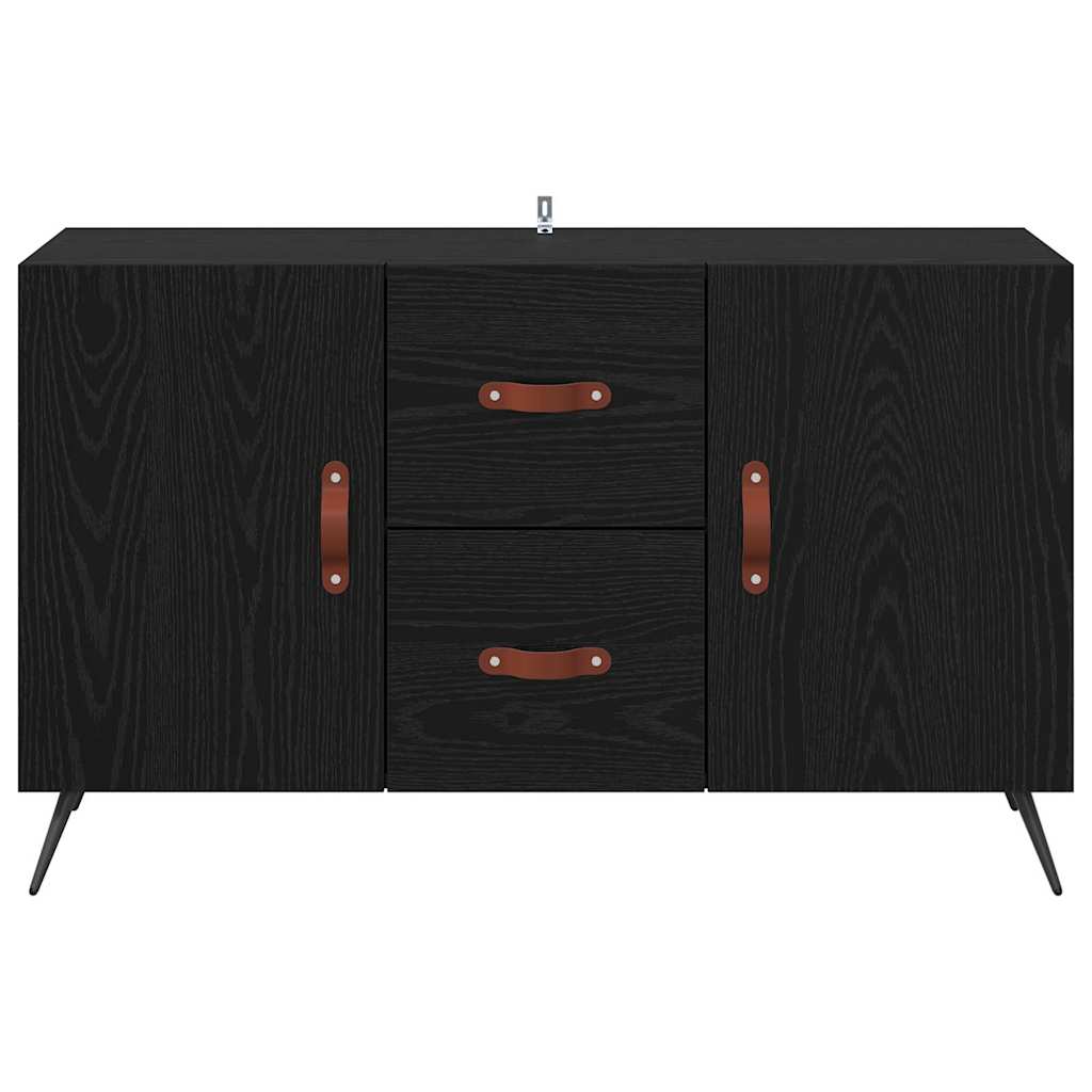 Buffet Chêne noir 100 x 36 x 60 cm Bois d'ingénierie - XIOS