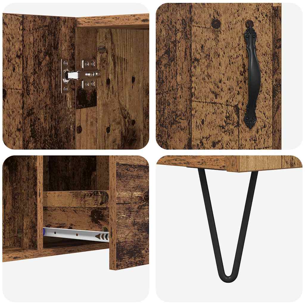 Buffet Bois Ancien 100 x 36 x 60 cm Bois d'ingénierie - XIOS