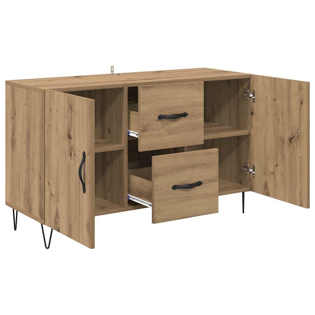 Buffet Chêne artisanal 100 x 36 x 60 cm Bois d'ingénierie - XIOS
