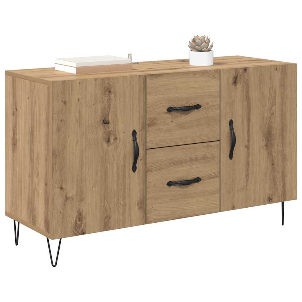 Buffet Chêne artisanal 100 x 36 x 60 cm Bois d'ingénierie - XIOS