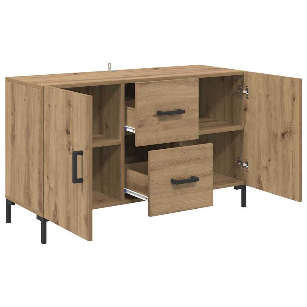 Buffet Chêne artisanal 100 x 36 x 60 cm Bois d'ingénierie - XIOS