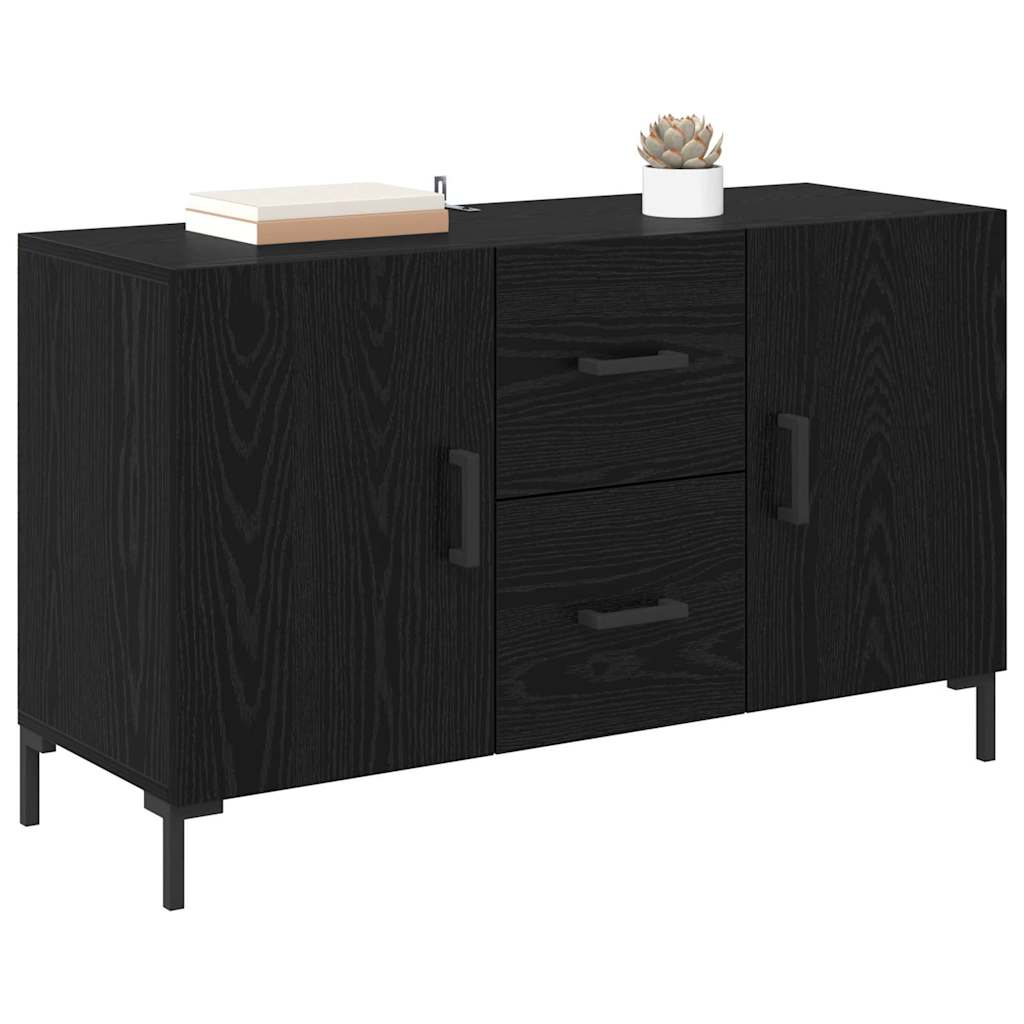 Buffet Chêne noir 100 x 36 x 60 cm Bois d'ingénierie - XIOS