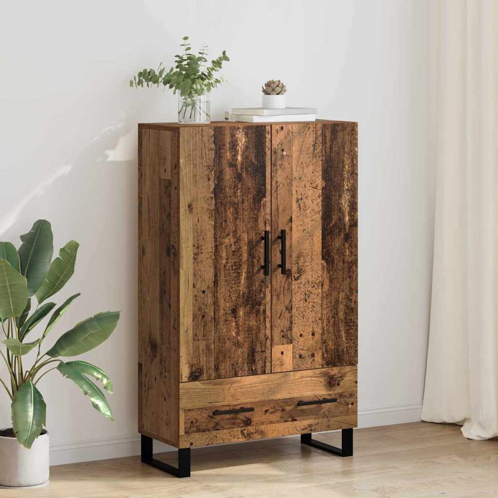 Haut Armoire Bois Ancien 69,5 x 30 x 115 cm Bois d'ingénierie - XIOS