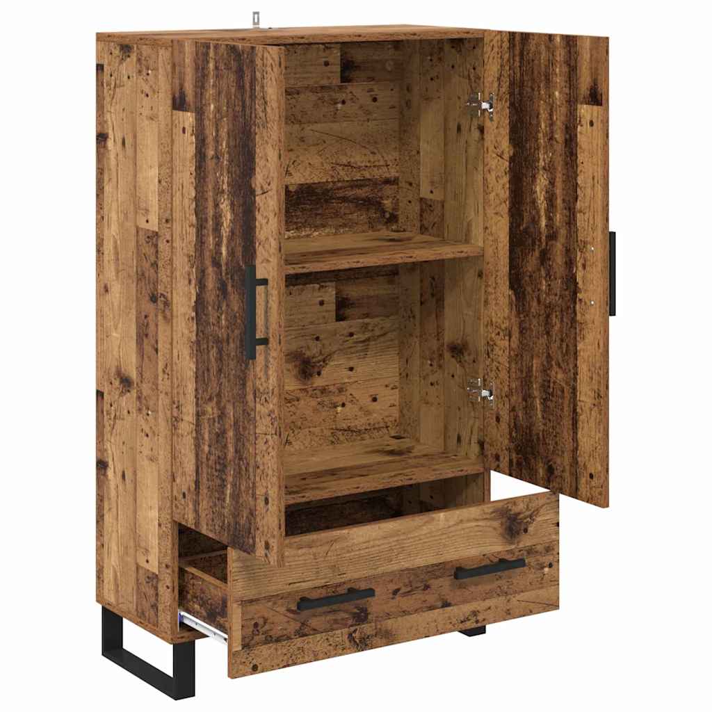 Haut Armoire Bois Ancien 69,5 x 30 x 115 cm Bois d'ingénierie - XIOS
