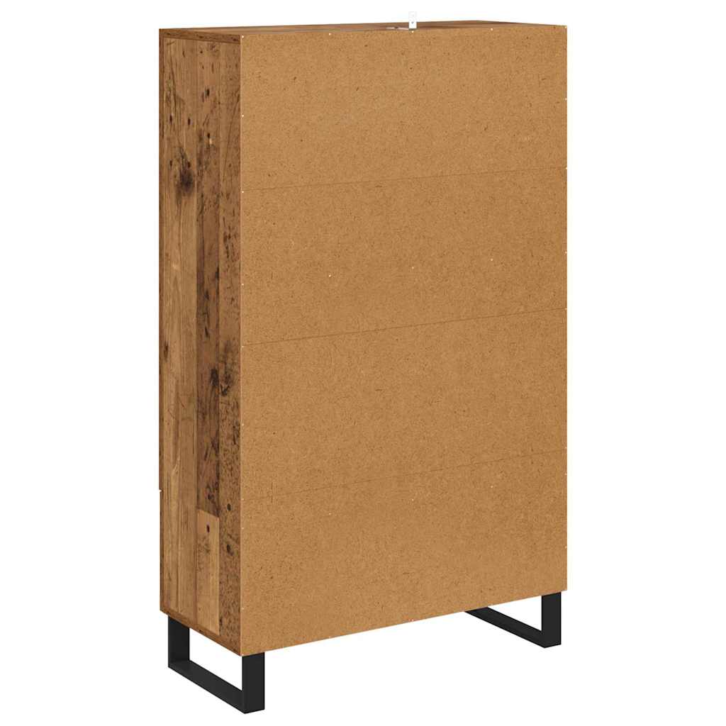 Haut Armoire Bois Ancien 69,5 x 30 x 115 cm Bois d'ingénierie - XIOS