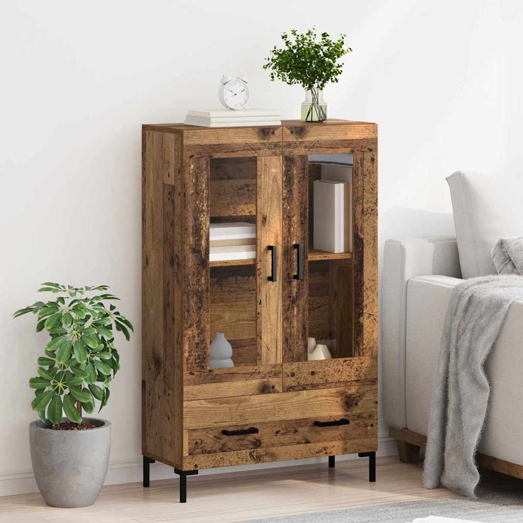 Haut Armoire Bois Ancien 69,5 x 31 x 115 cm Bois d'ingénierie - XIOS