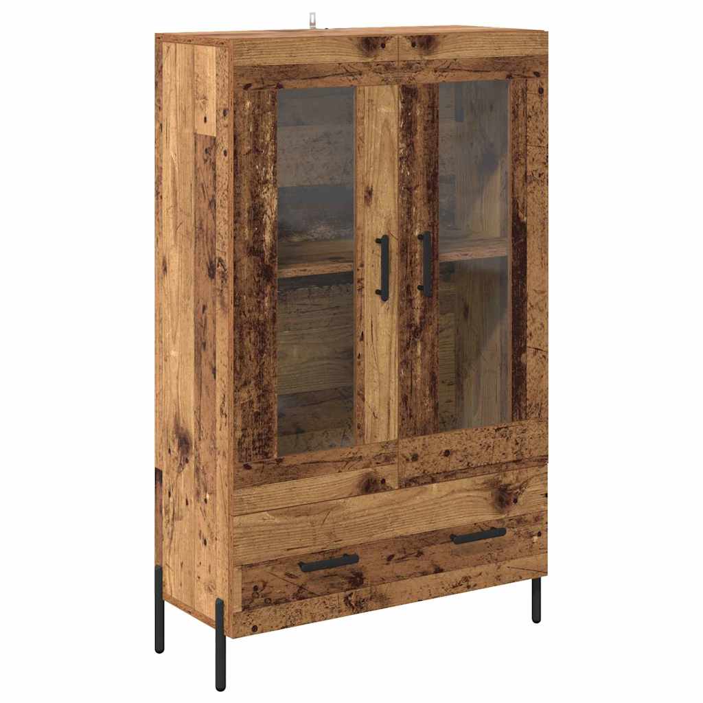 Haut Armoire avec tiroir Corona Bois Ancien 69,5 x 31 x 115 cm - XIOS