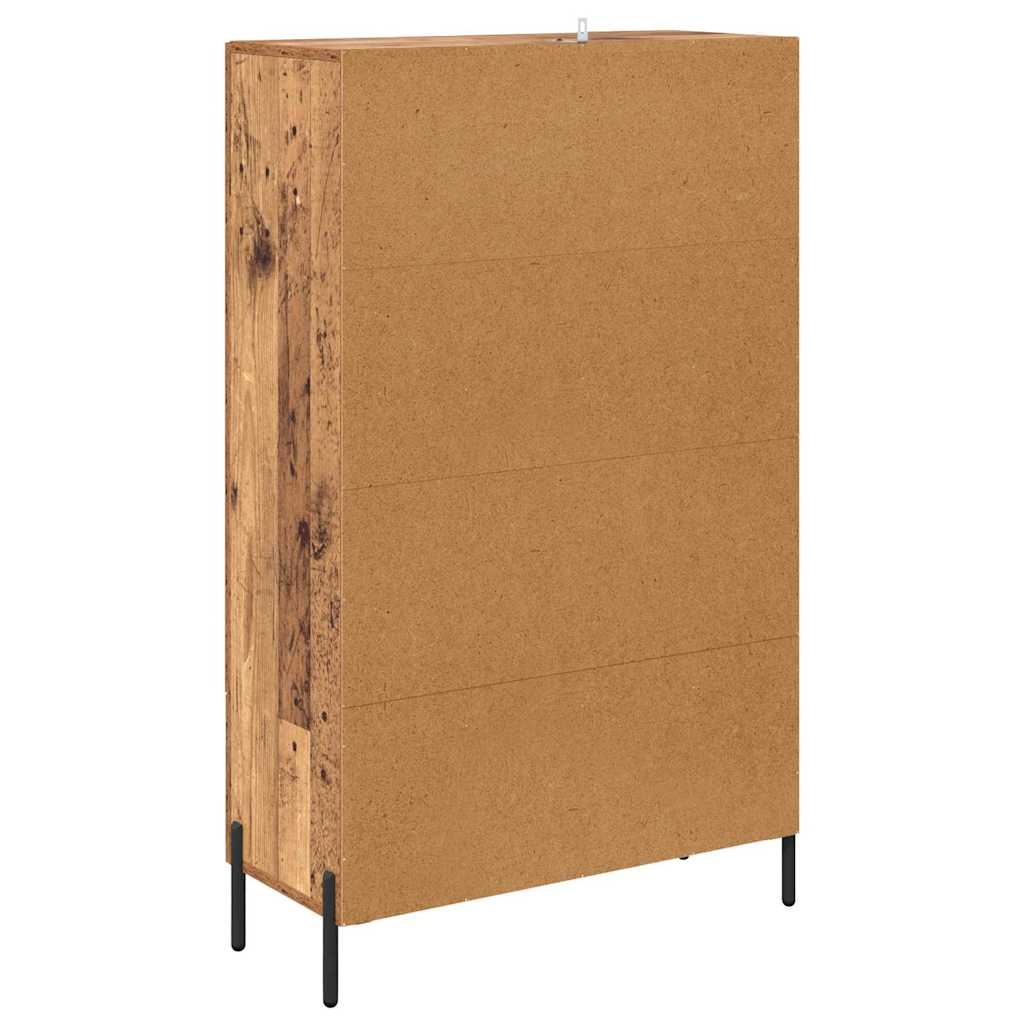 Haut Armoire avec tiroir Corona Bois Ancien 69,5 x 31 x 115 cm - XIOS