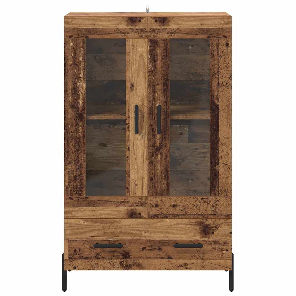 Haut Armoire avec tiroir Corona Bois Ancien 69,5 x 31 x 115 cm - XIOS