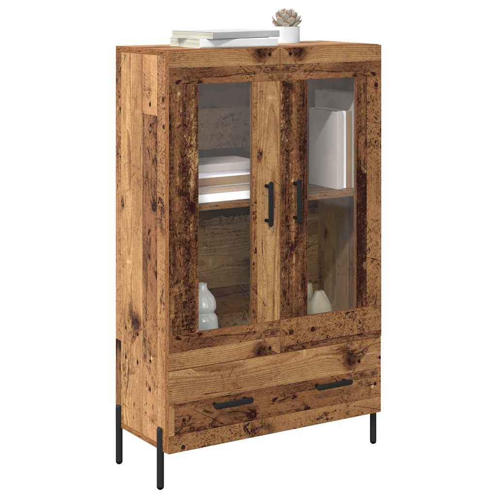 Haut Armoire avec tiroir Corona Bois Ancien 69,5 x 31 x 115 cm - XIOS