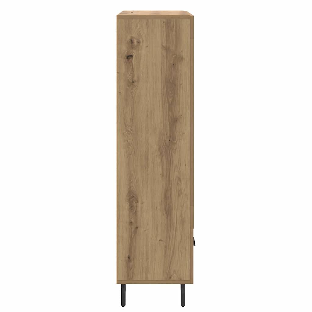 Haut Armoire avec tiroir Chêne artisanal 69,5 x 31 x 115 cm - XIOS