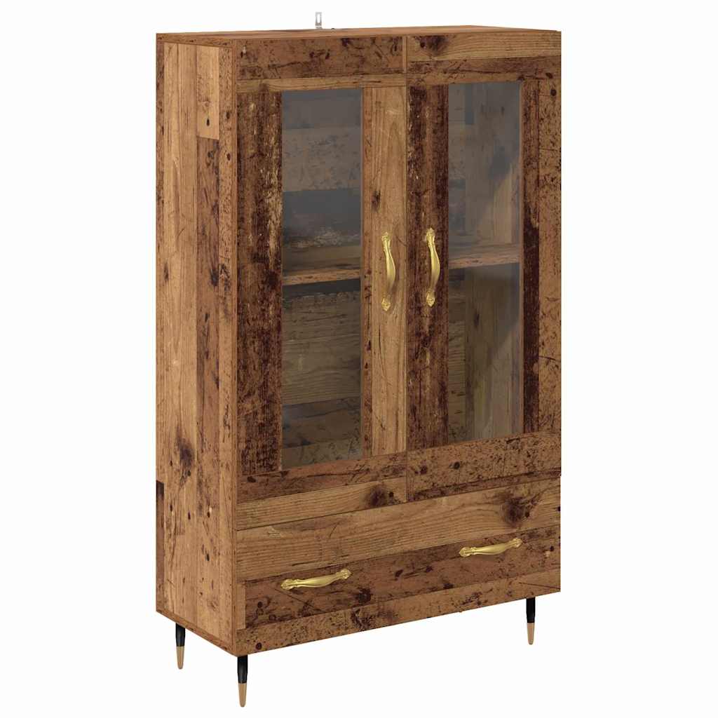Haut Armoire Bois Ancien 69,5 x 31 x 115 cm Bois d'ingénierie - XIOS