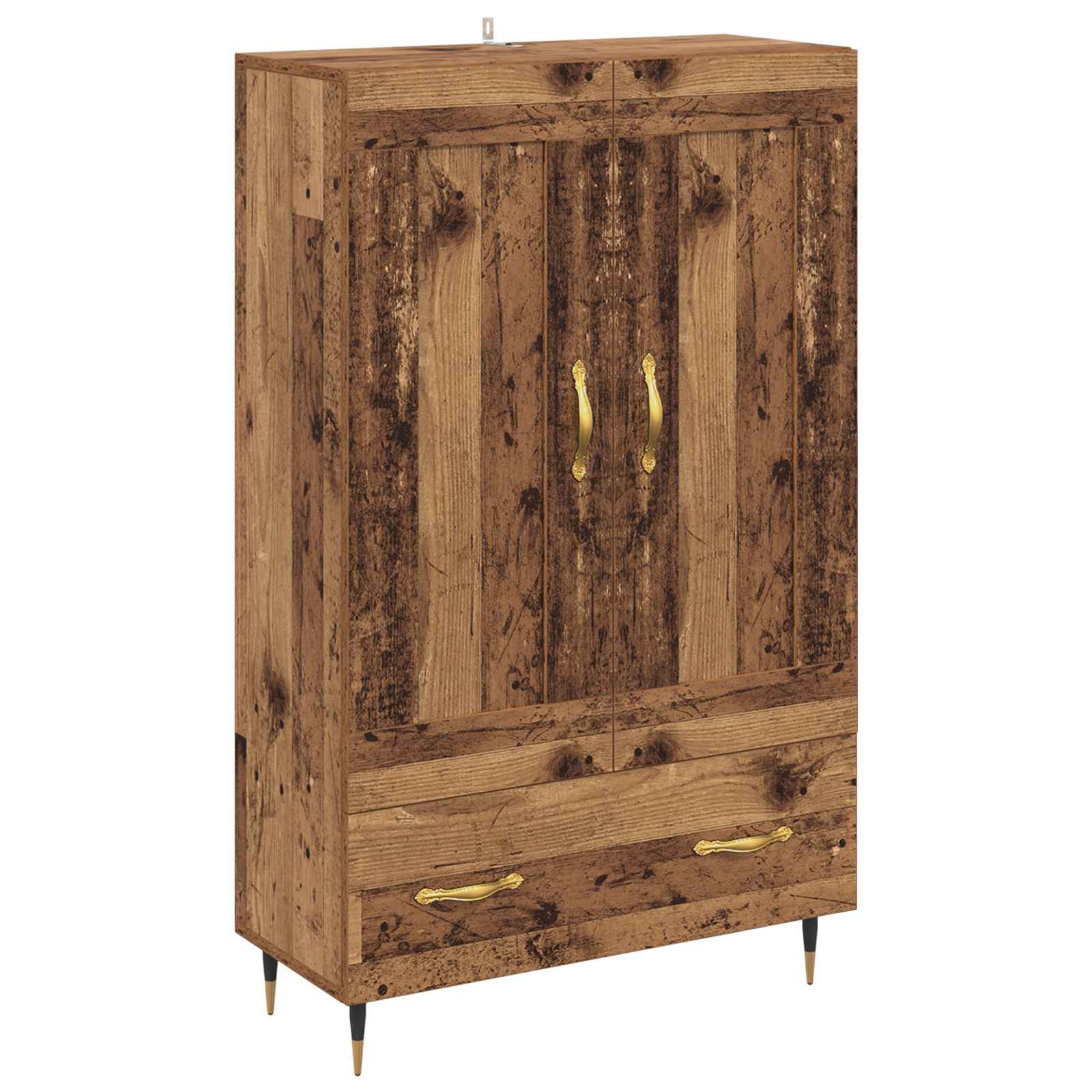 Haut Armoire Bois Ancien 69,5 x 31 x 115 cm Bois d'ingénierie - XIOS