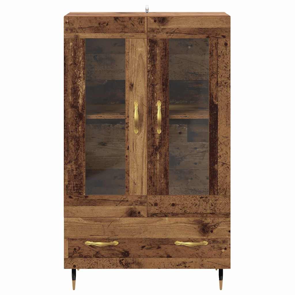 Haut Armoire Bois Ancien 69,5 x 31 x 115 cm Bois d'ingénierie - XIOS