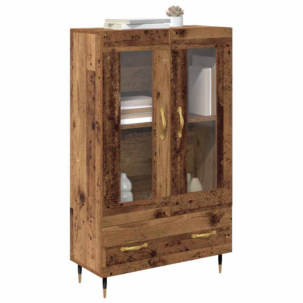 Haut Armoire Bois Ancien 69,5 x 31 x 115 cm Bois d'ingénierie - XIOS