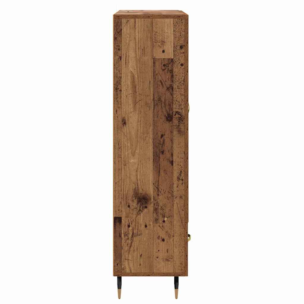 Haut Armoire Bois Ancien 69,5 x 31 x 115 cm Bois d'ingénierie - XIOS