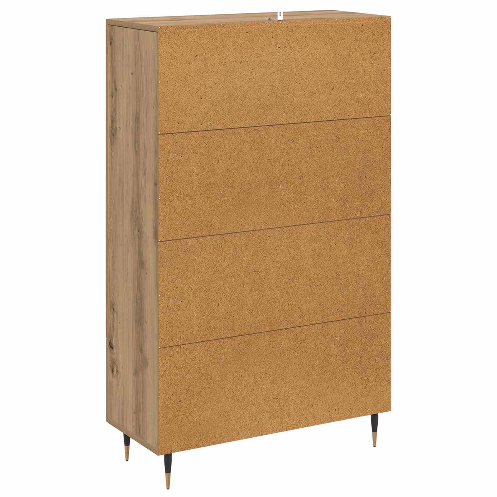 Haut Armoire avec tiroir Chêne artisanal 69,5 x 31 x 115 cm - XIOS