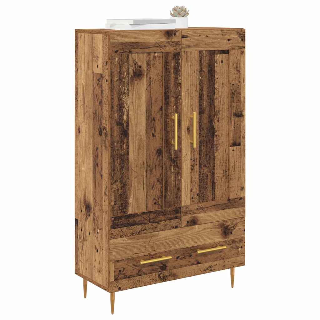 Haut Armoire Bois Ancien 69,5 x 31 x 115 cm Bois d'ingénierie - XIOS