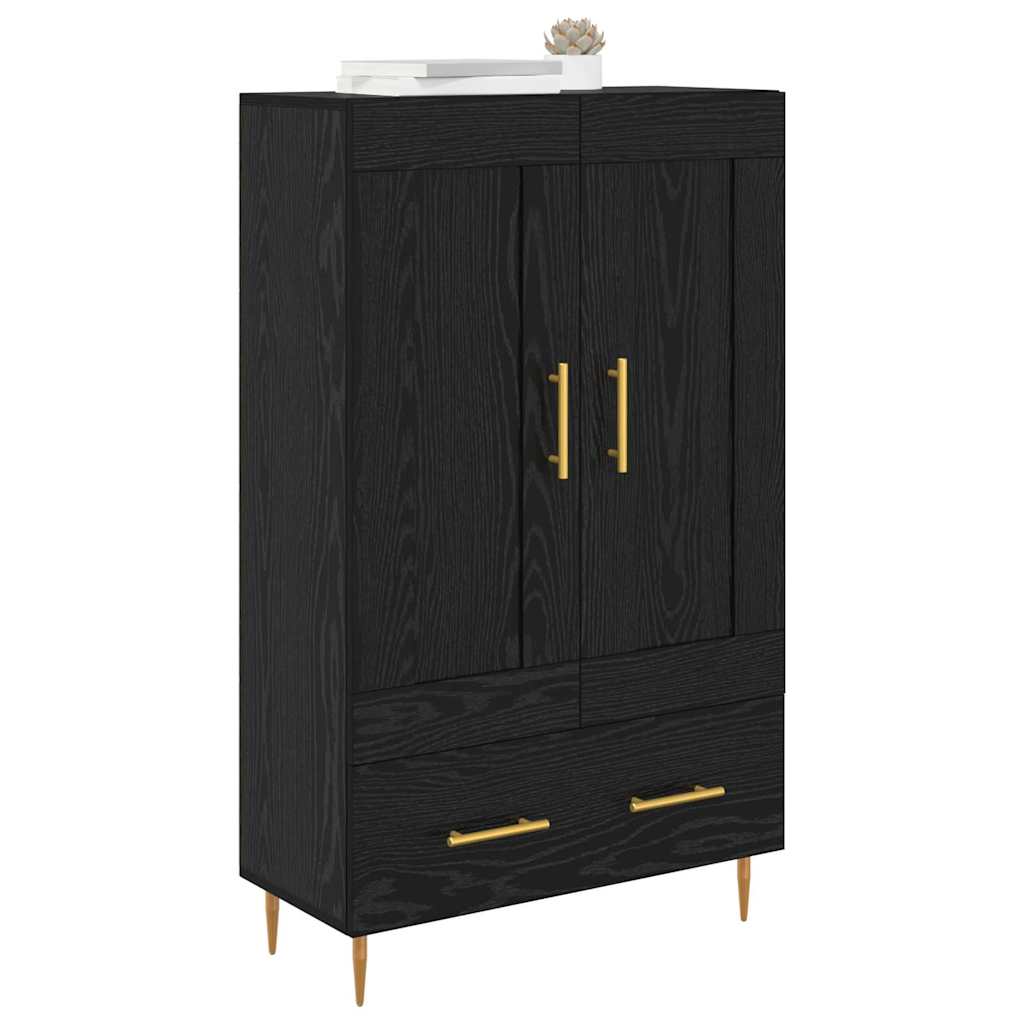 Haut Armoire Chêne noir 69,5 x 31 x 115 cm Bois d'ingénierie - XIOS