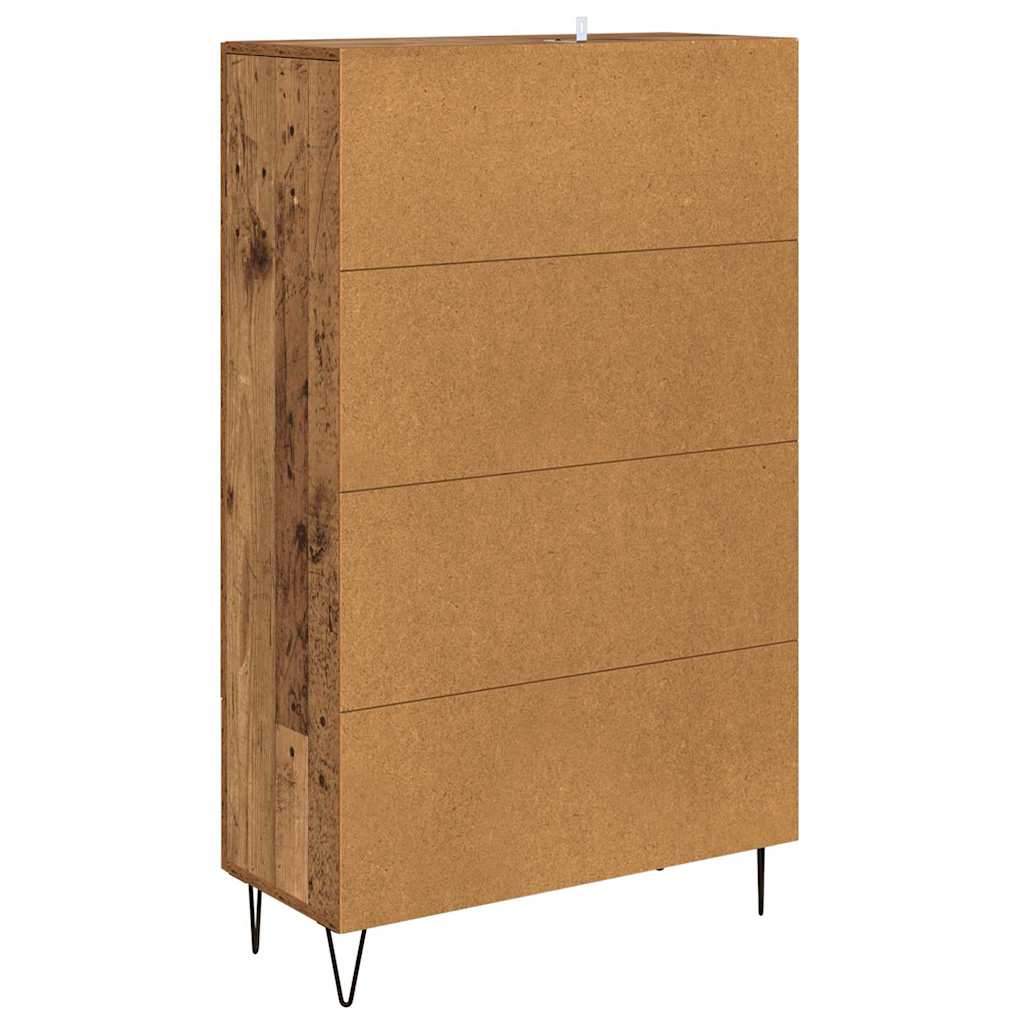 Haut Armoire Bois Ancien 69,5 x 31 x 115 cm Bois d'ingénierie - XIOS