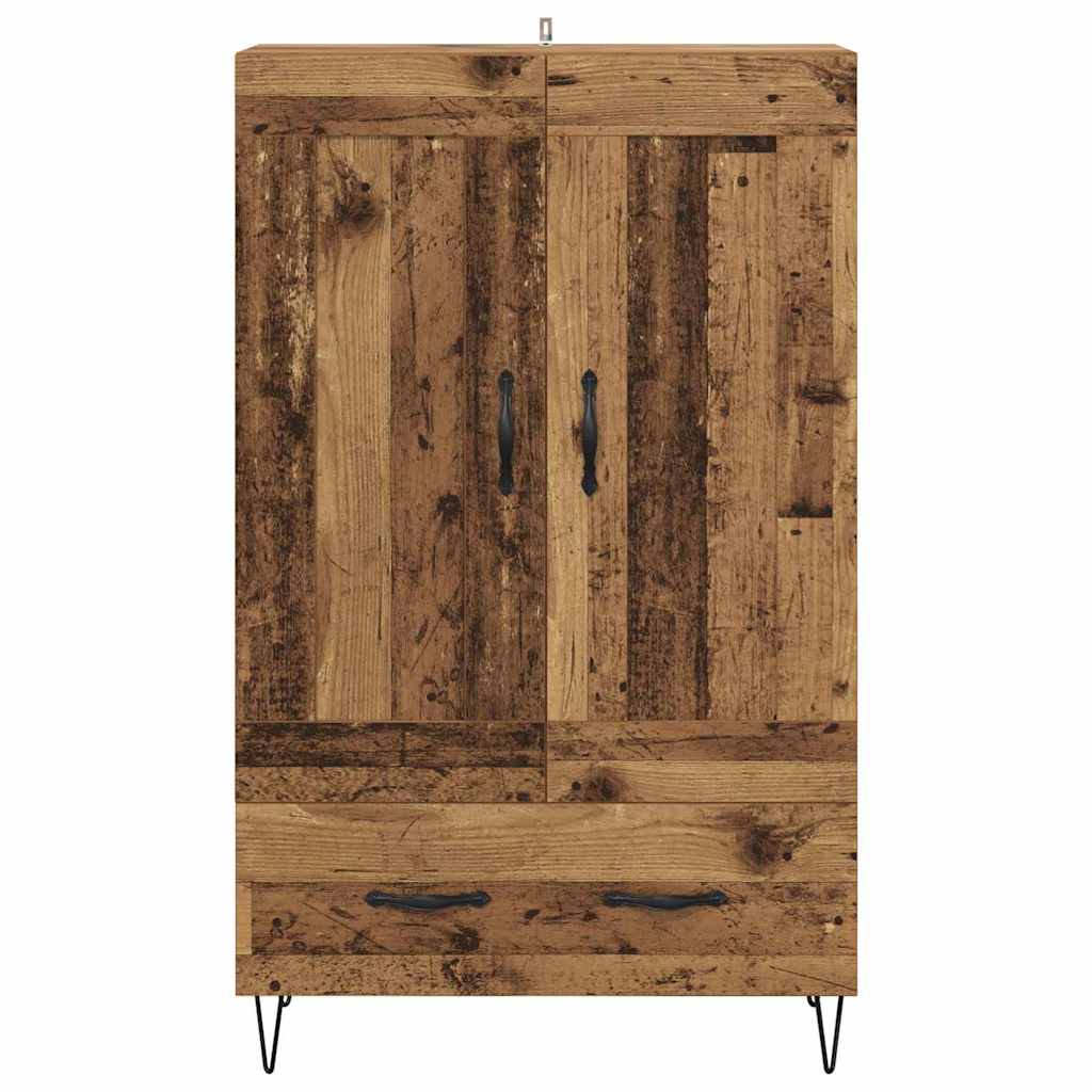 Haut Armoire Bois Ancien 69,5 x 31 x 115 cm Bois d'ingénierie - XIOS