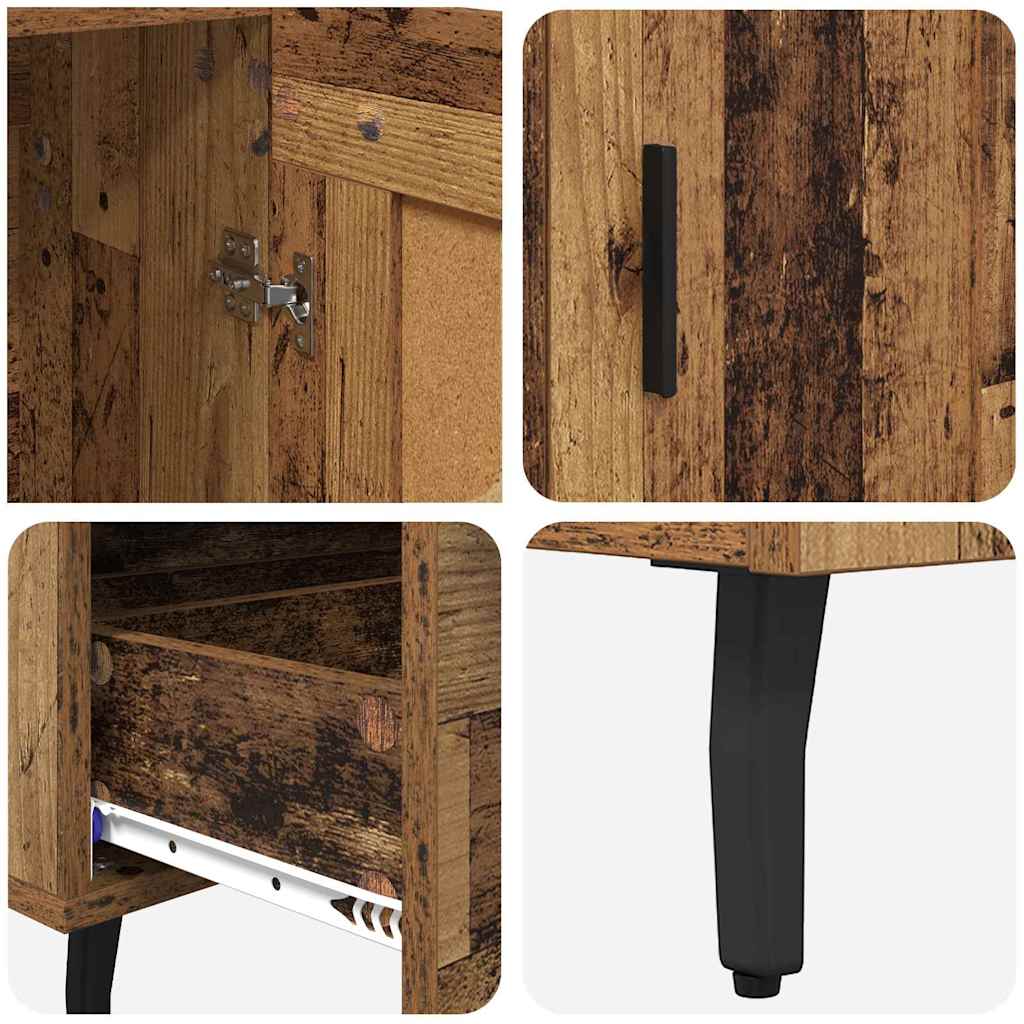 Haut Armoire Bois Ancien 69,5 x 31 x 115 cm Bois d'ingénierie - XIOS