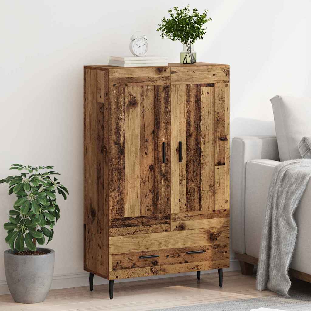 Haut Armoire Bois Ancien 69,5 x 31 x 115 cm Bois d'ingénierie - XIOS