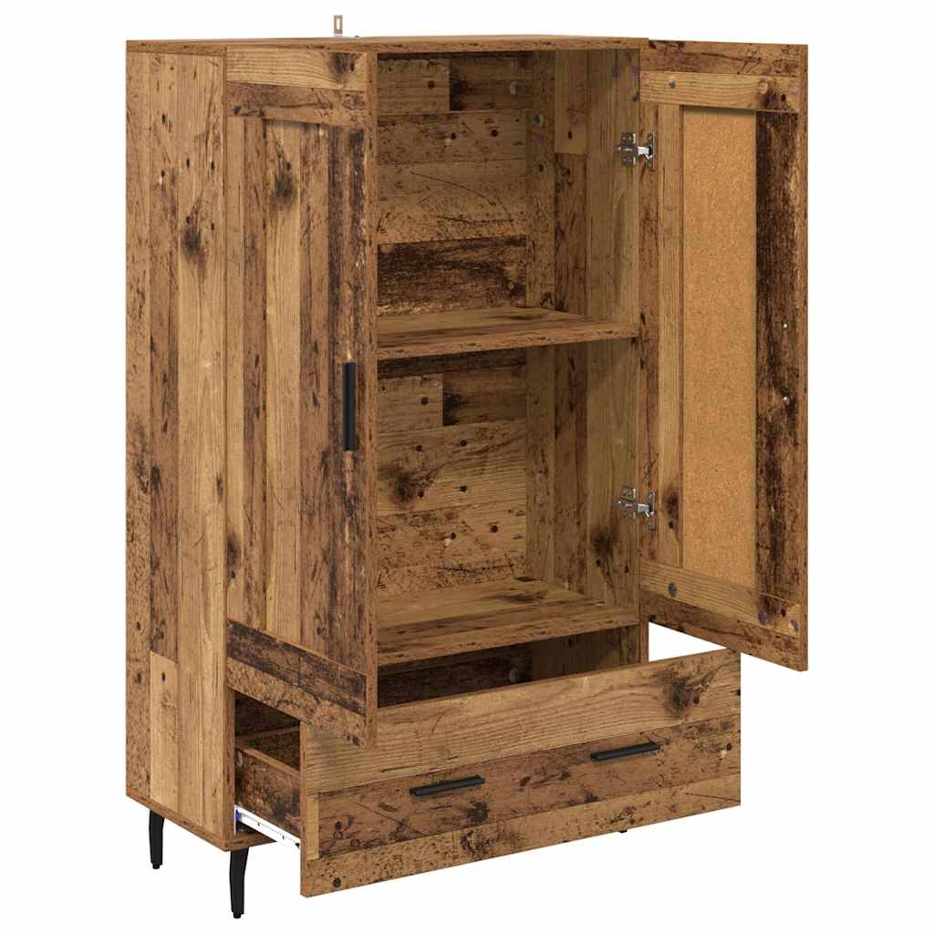 Haut Armoire Bois Ancien 69,5 x 31 x 115 cm Bois d'ingénierie - XIOS