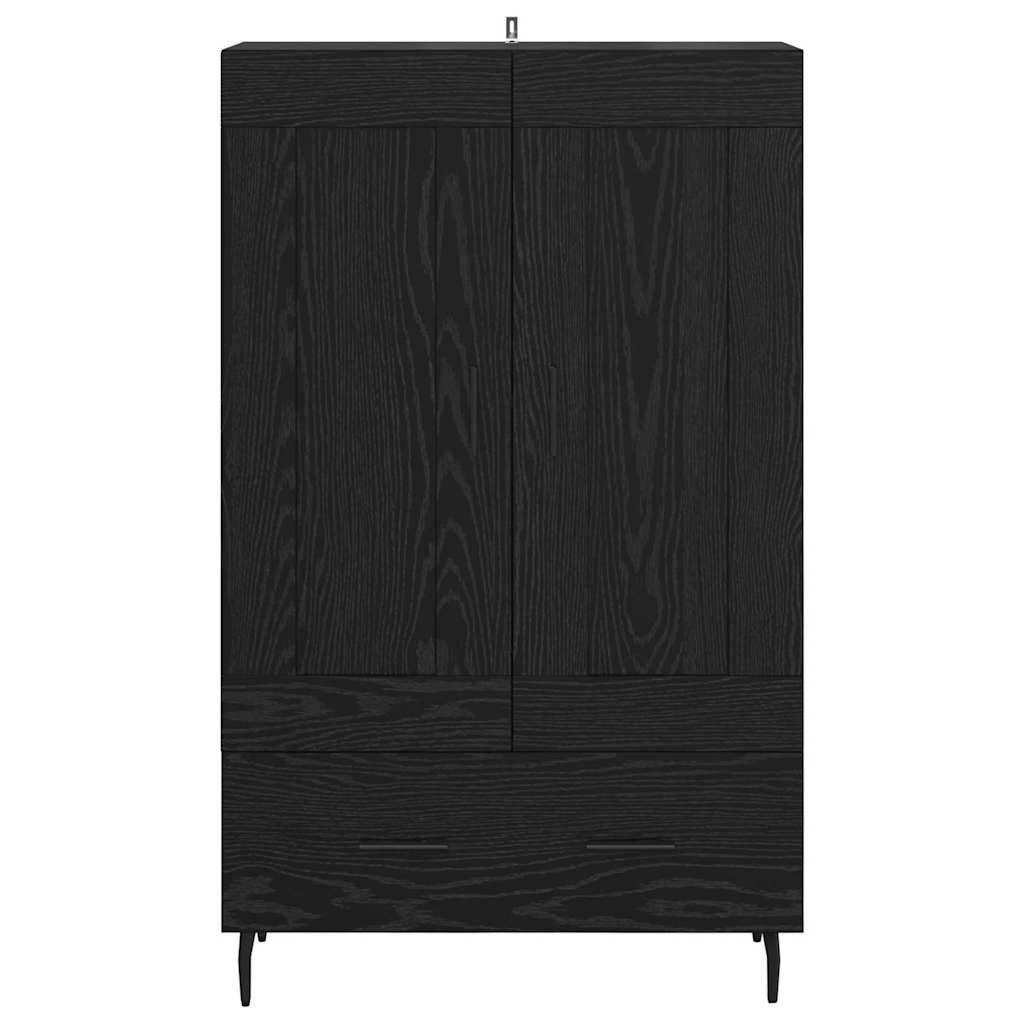 Haut Armoire Chêne noir 69,5 x 31 x 115 cm Bois d'ingénierie - XIOS