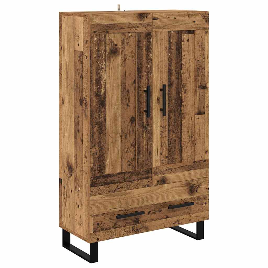 Haut Armoire Bois Ancien 69,5 x 31 x 115 cm Bois d'ingénierie - XIOS