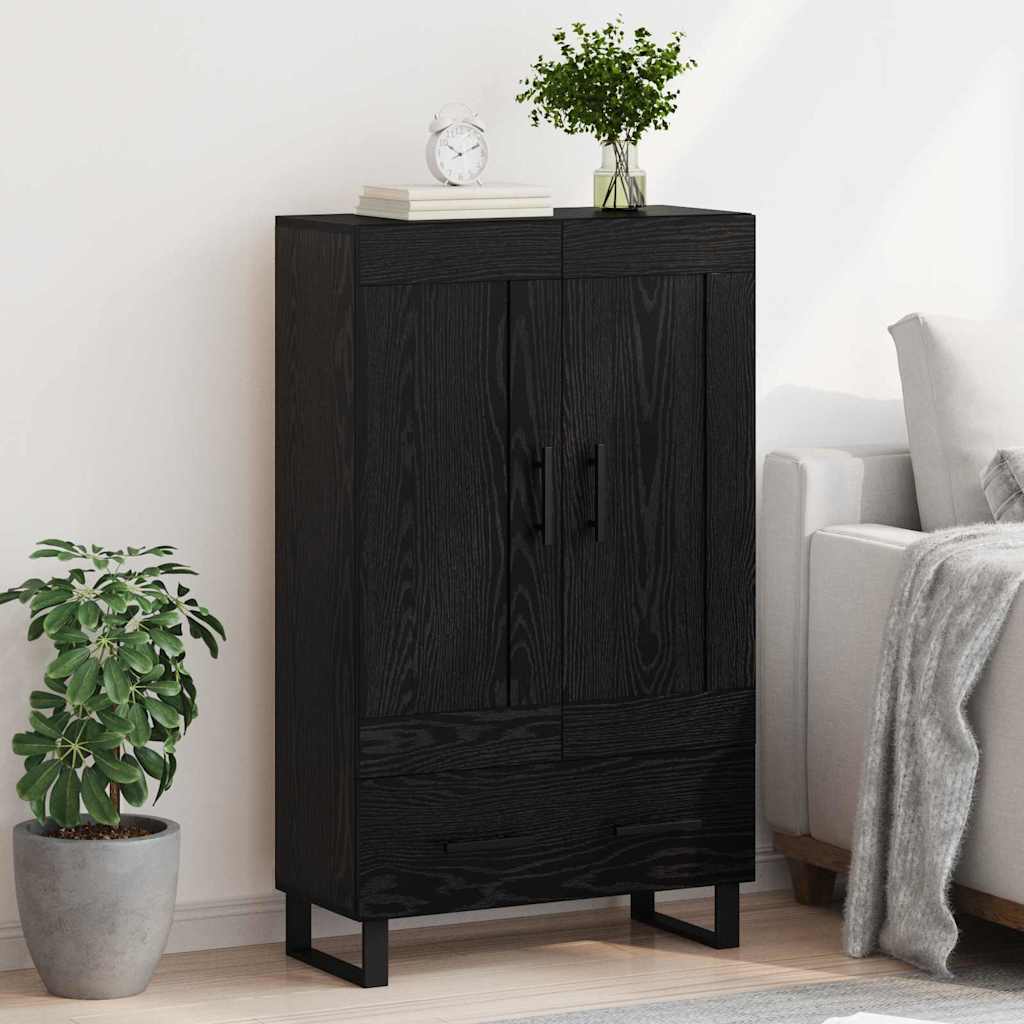 Haut Armoire Chêne noir 69,5 x 31 x 115 cm Bois d'ingénierie - XIOS