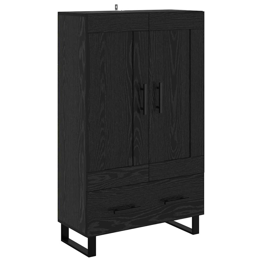Haut Armoire Chêne noir 69,5 x 31 x 115 cm Bois d'ingénierie - XIOS