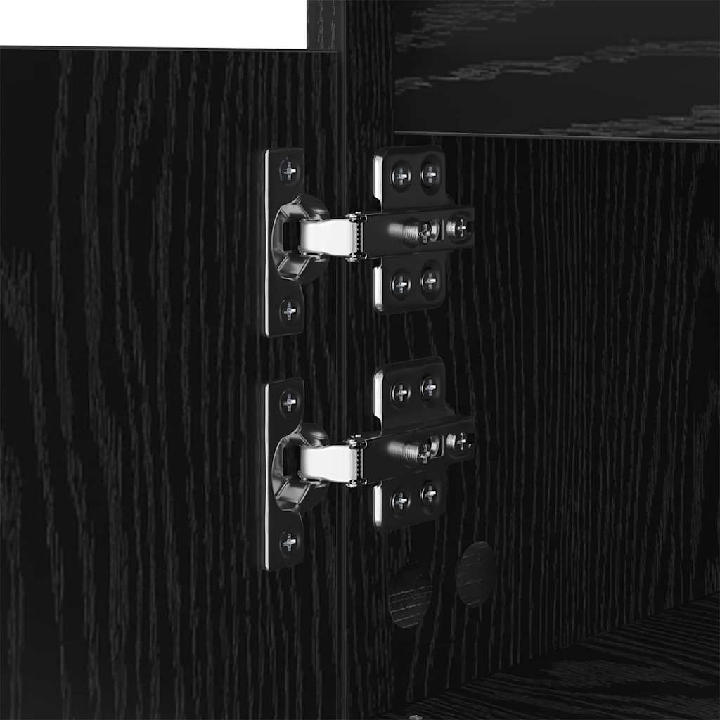 Table basse Chêne noir 90 x 60 x 35 cm Bois d'ingénierie - XIOS