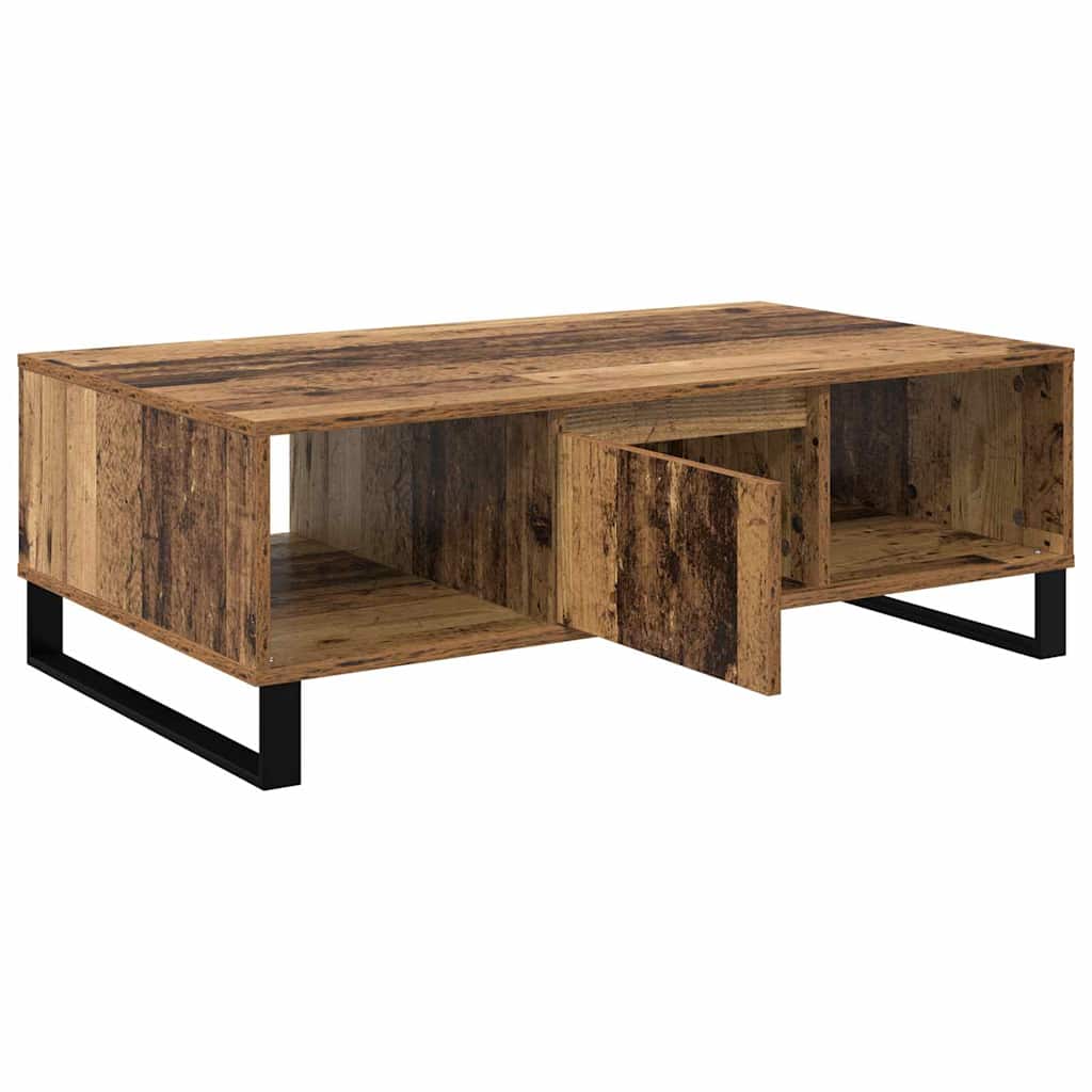 Table basse Bois ancien 104 x 60 x 35 cm Bois d'ingénierie - XIOS