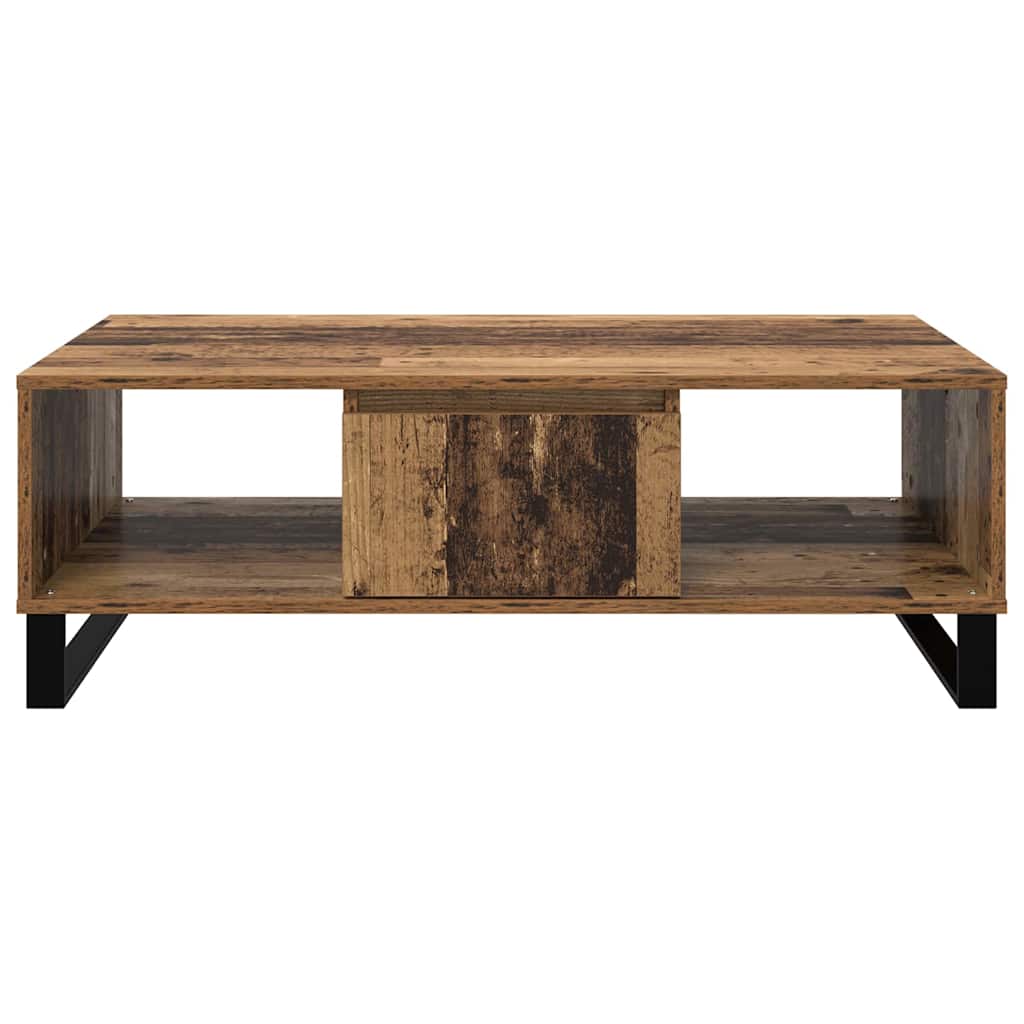 Table basse Bois ancien 104 x 60 x 35 cm Bois d'ingénierie - XIOS