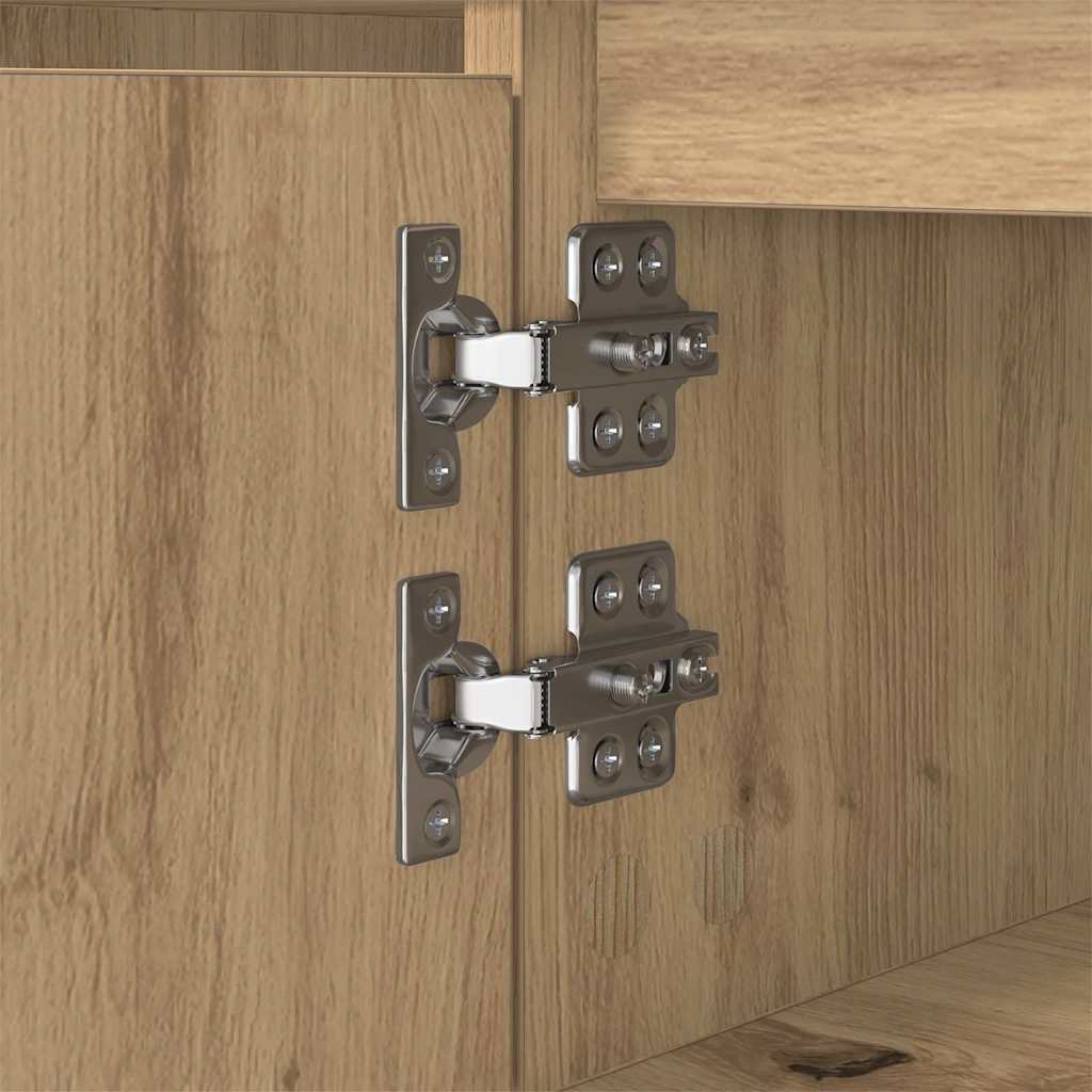 Table basse Chêne artisanal 104 x 60 x 35 cm Bois d'ingénierie - XIOS