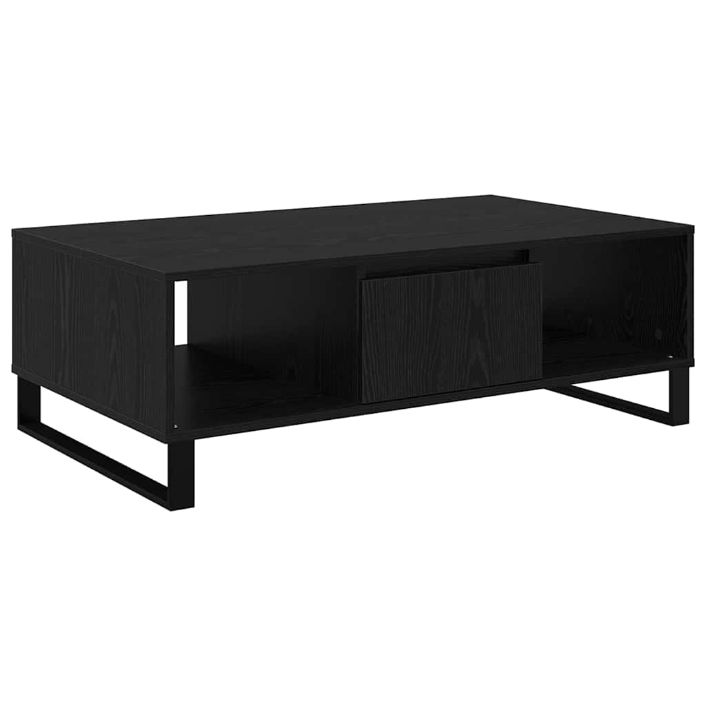 Table basse Chêne noir 104 x 60 x 35 cm Bois d'ingénierie - XIOS