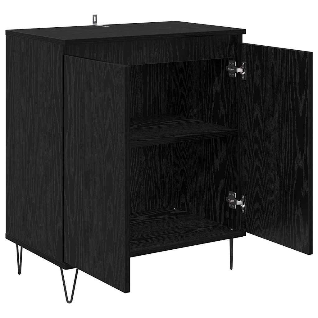 Buffet Chêne noir 60 x 35 x 70 cm Bois d'ingénierie - XIOS