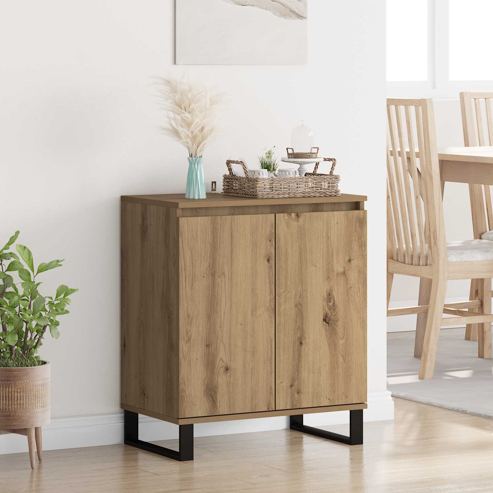 Buffet Chêne artisanal 60 x 35 x 70 cm Bois d'ingénierie - XIOS