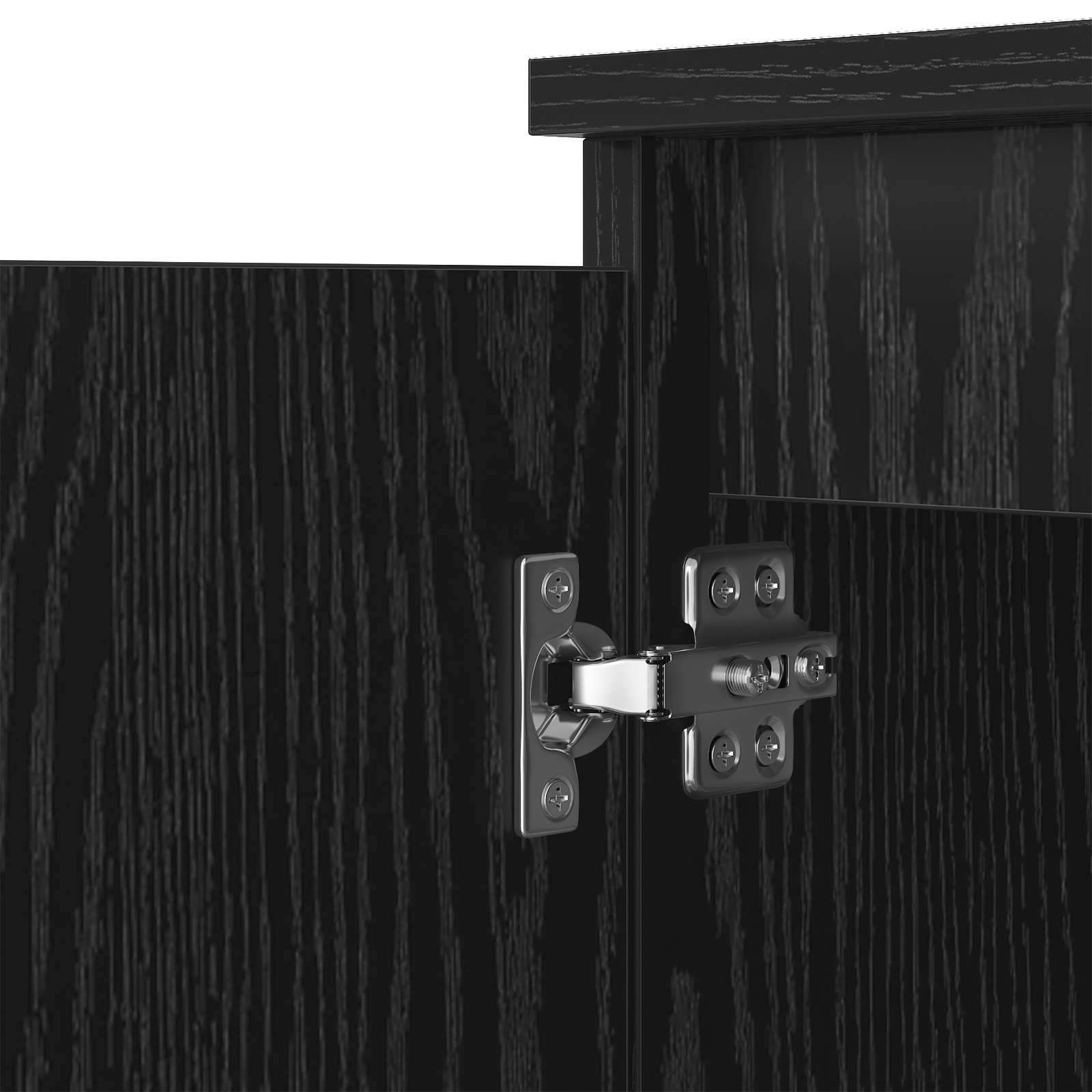 Buffet Chêne noir 60 x 35 x 70 cm Bois d'ingénierie - XIOS