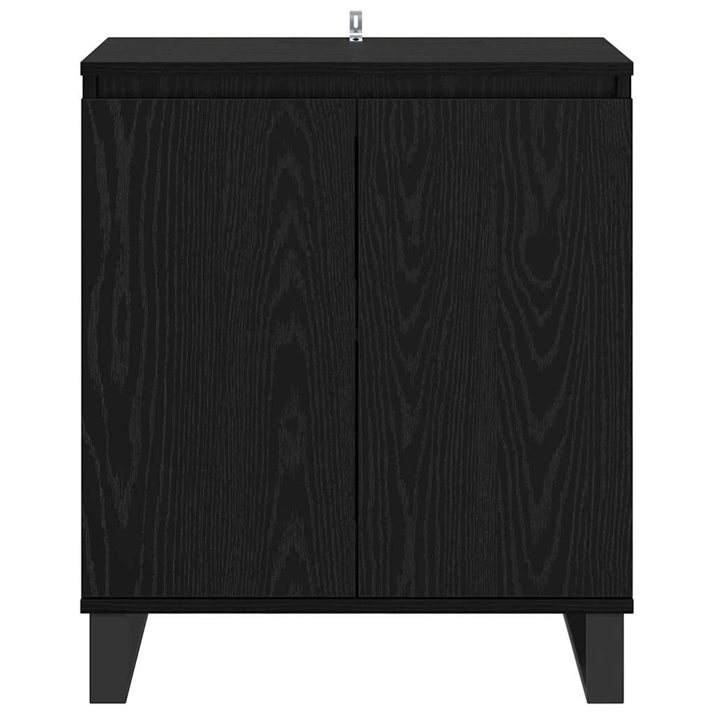 Buffet Chêne noir 60 x 35 x 70 cm Bois d'ingénierie - XIOS