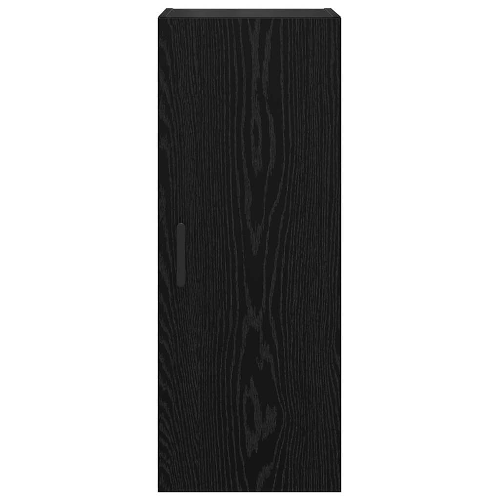 Meuble mural Chêne noir 34,5 x 34 x 90 cm Bois d'ingénierie - XIOS