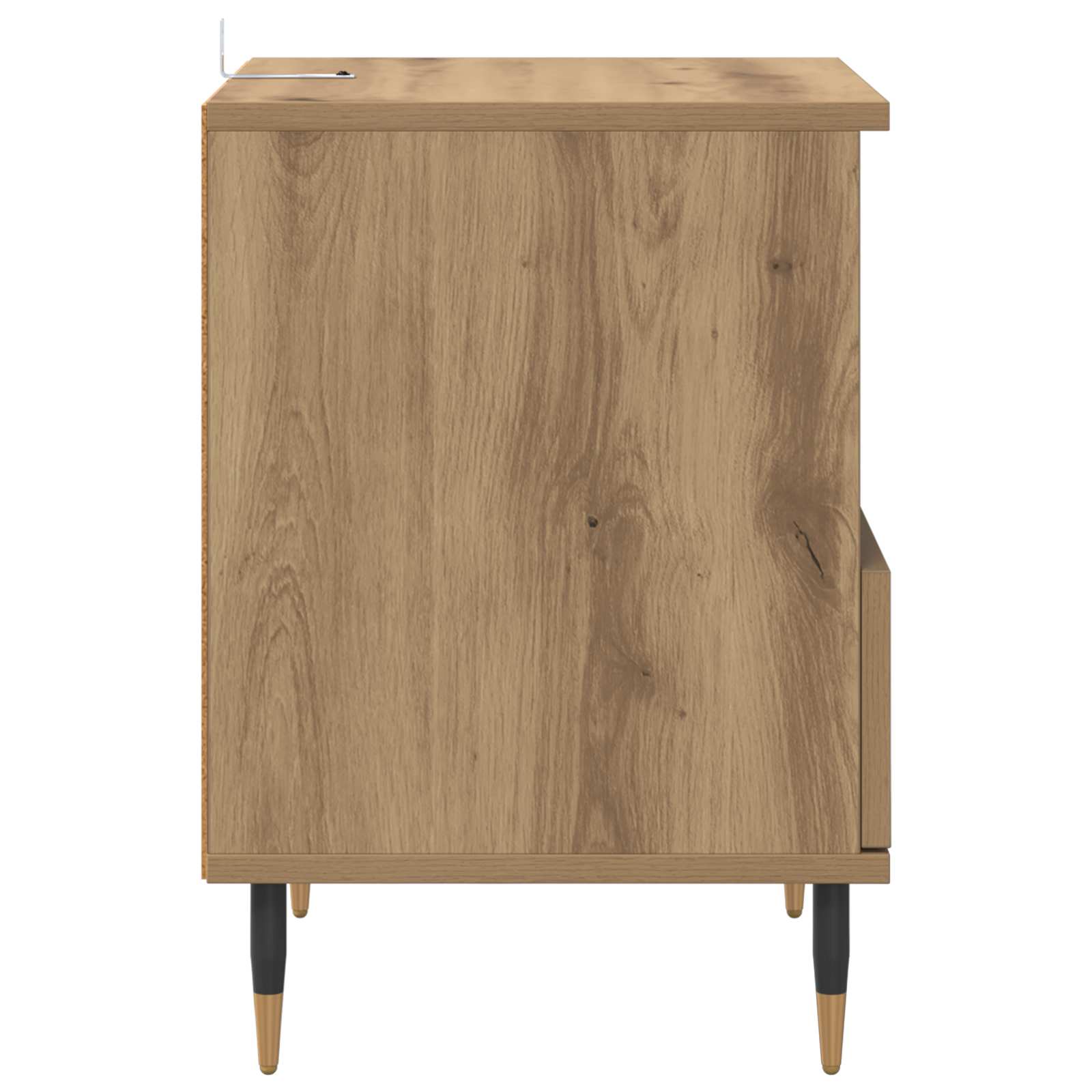 Cabinet de chevet 2 pcs Chêne artisanal 40 x 35 x 50 cm - XIOS