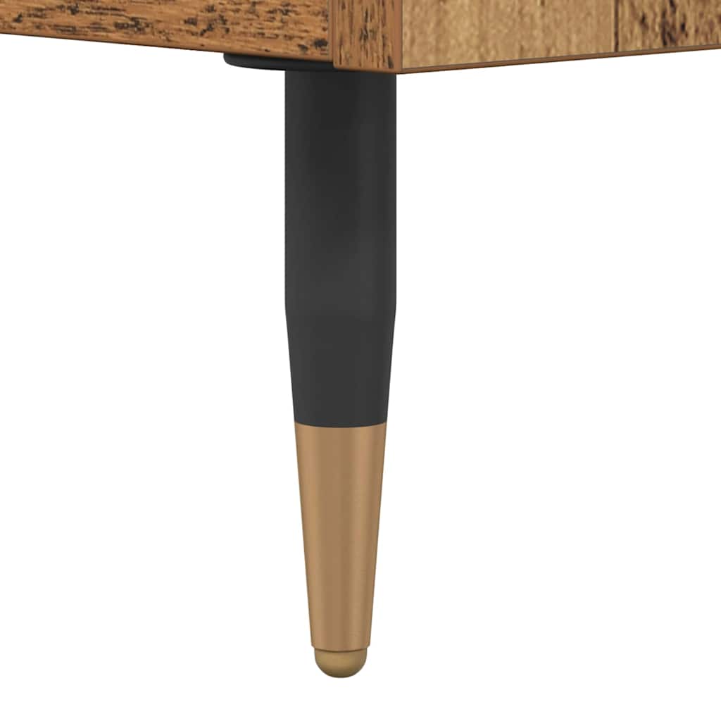 Table basse Bois ancien 102 x 44,5 x 50 cm Bois d'ingénierie - XIOS