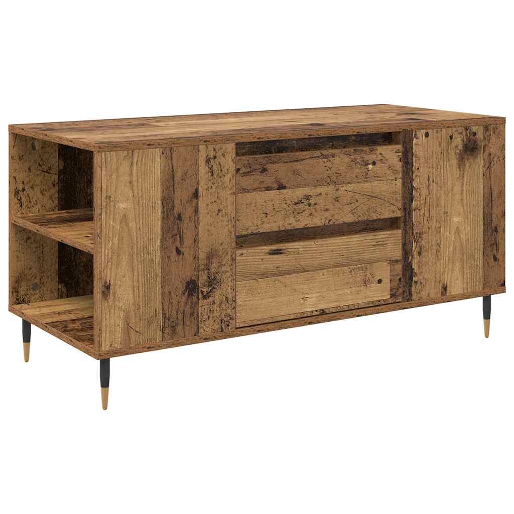 Table basse Bois ancien 102 x 44,5 x 50 cm Bois d'ingénierie - XIOS